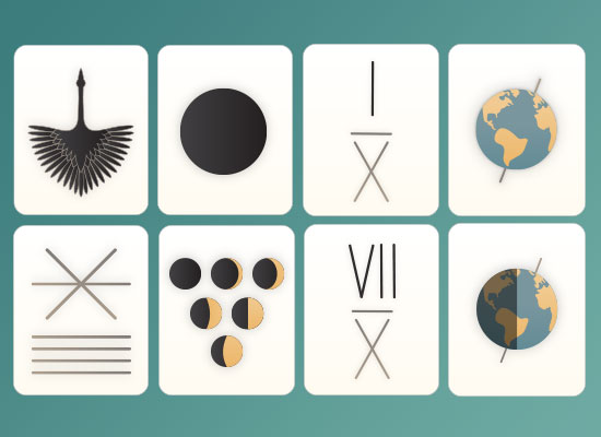 Celestial Mahjong Tiles